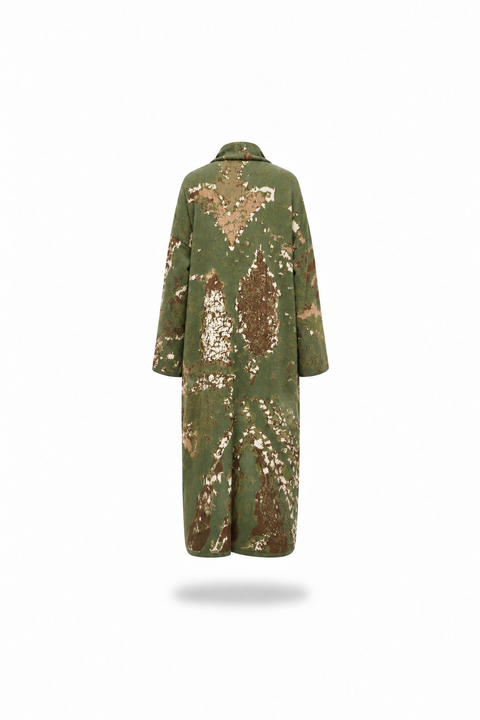 The PALM GROVE - Lightweight Long Cotton Jacquard Kaftan