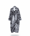 Arabesque - Long Cotton Jacquard Cardigan - ZALIVAKO