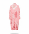 Blossom - Long Cotton Jacquard Cardigan - ZALIVAKO