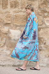 Formentera - Long Cotton Jacquard Cardigan - ZALIVAKO