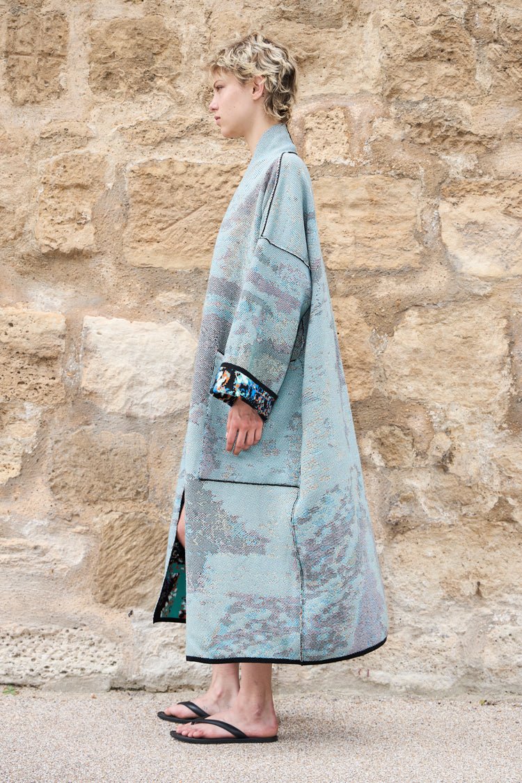 「高評価！」注目のレビュ Cotton Knitted Long Kaftan Zalivako – York New - Online ジャケット・アウター