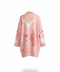 The BLOSSOM - Lightweight Short Cotton Jacquard Kaftan - ZALIVAKO