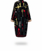 The KINGSTON - Lightweight Long Cotton Jacquard Kaftan - ZALIVAKO
