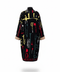 The KINGSTON - Lightweight Long Cotton Jacquard Kaftan - ZALIVAKO