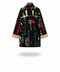 The KINGSTON - Lightweight Short Cotton Jacquard Kaftan - ZALIVAKO