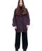 The LHASA - Short Wool Jacquard Kaftan - ZALIVAKO