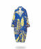 The Majorelle - Lightweight Long Cotton Jacquard Cardigan - ZALIVAKO