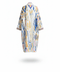 The RIO - Long Cotton Jacquard Kaftan - ZALIVAKO