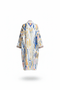 The RIO - Long Cotton Jacquard Kaftan - ZALIVAKO